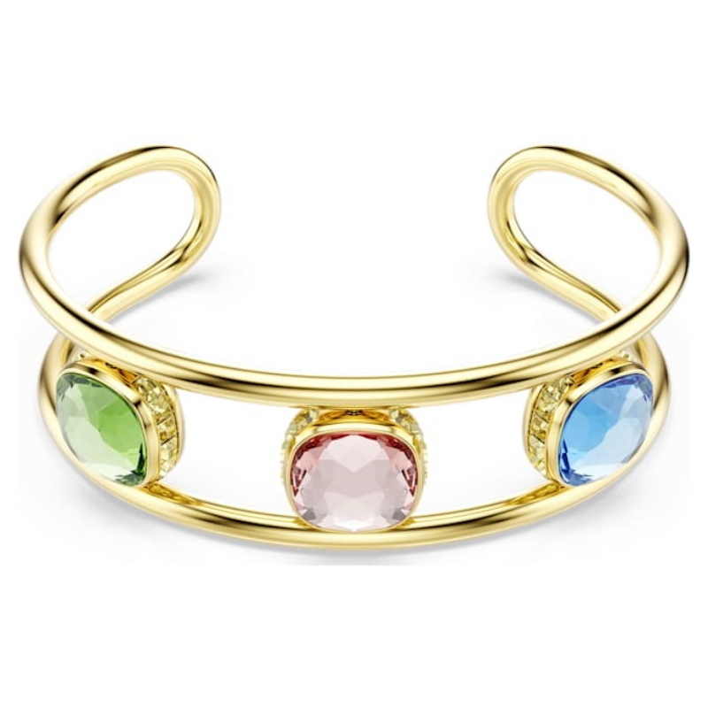 Swarovski 5705836 swarovski fashion piece - chroma cuff versatile mul/gos m nuovo in scatola originale