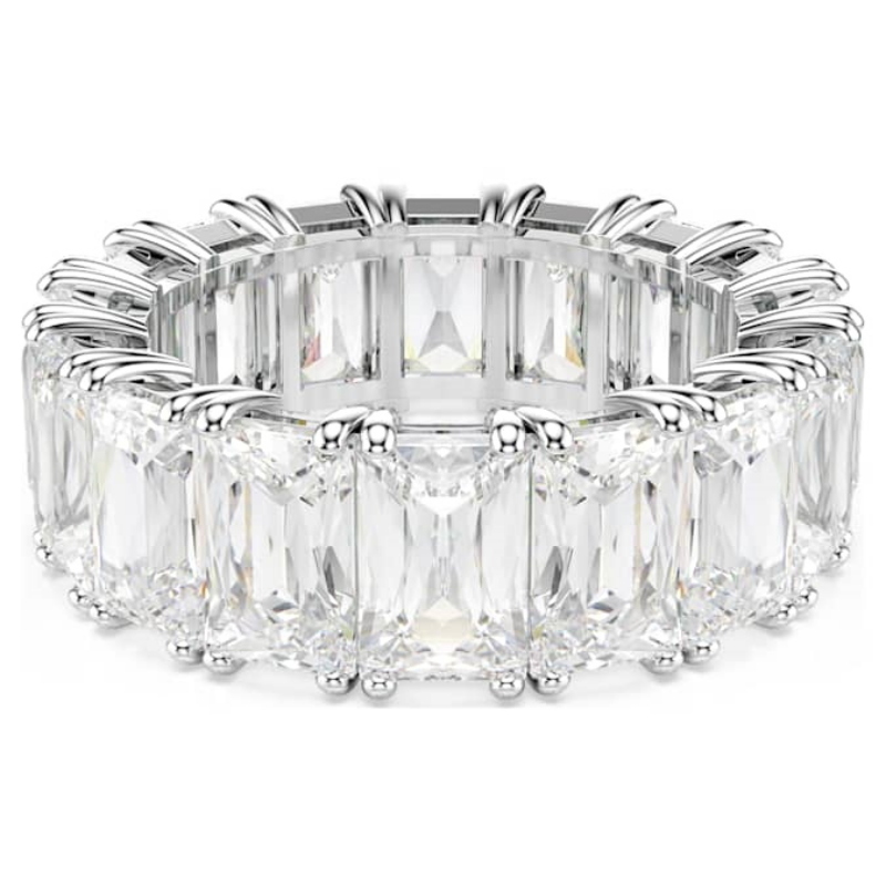 Swarovski 5709276 anello swarovski - anello baguette white/rhs 55 nuovo in scatola originale