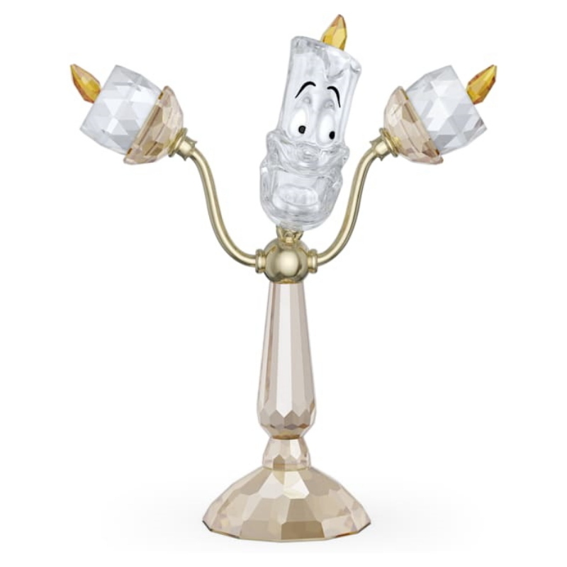 Swarovski 5714329 swarovski fashion piece - beauty and the beast lumiere nuovo in scatola originale