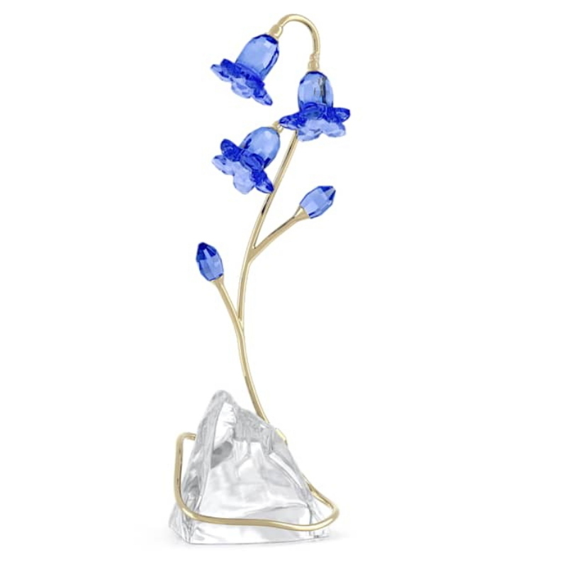 Swarovski 5719807 swarovski fashion piece - florere blue bellflower nuovo in scatola originale