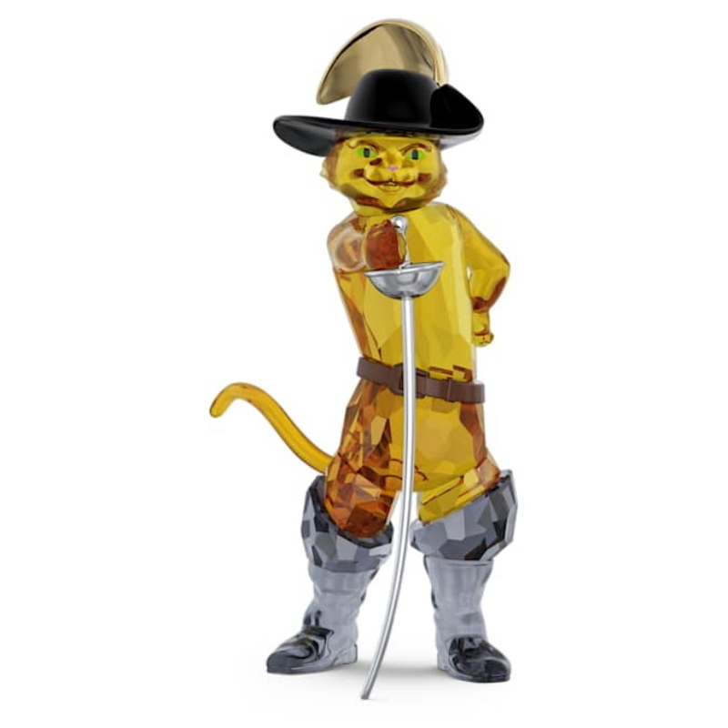 Swarovski 5720460 swarovski fashion piece - shrek puss in boots nuovo in scatola originale