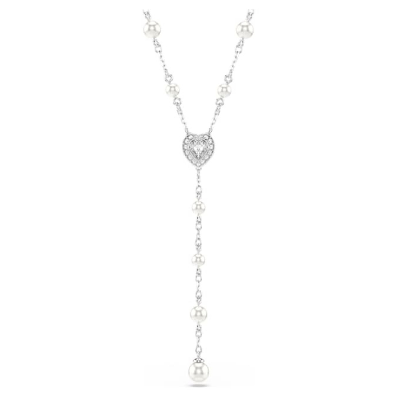 Swarovski 5720855 collana / set swarovski - collana prl t cry/rhs nuovo in scatola originale