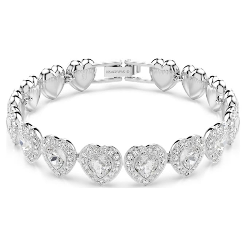 Swarovski 5720860 bracciale swarovski rigido / soft - bracciale angelic cry/rhs m nuovo in scatola originale