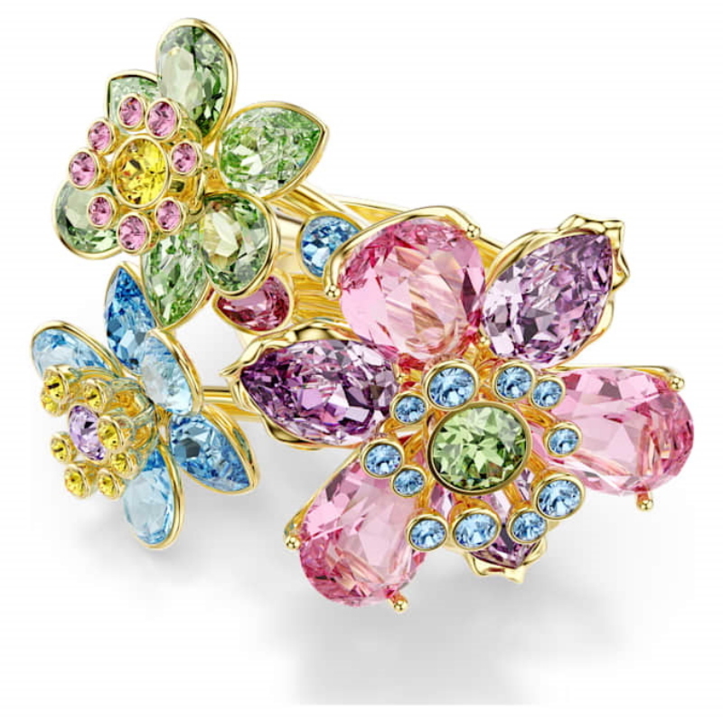 Swarovski 5721582 anello swarovski - anello triple mul/gos 58 nuovo in scatola originale