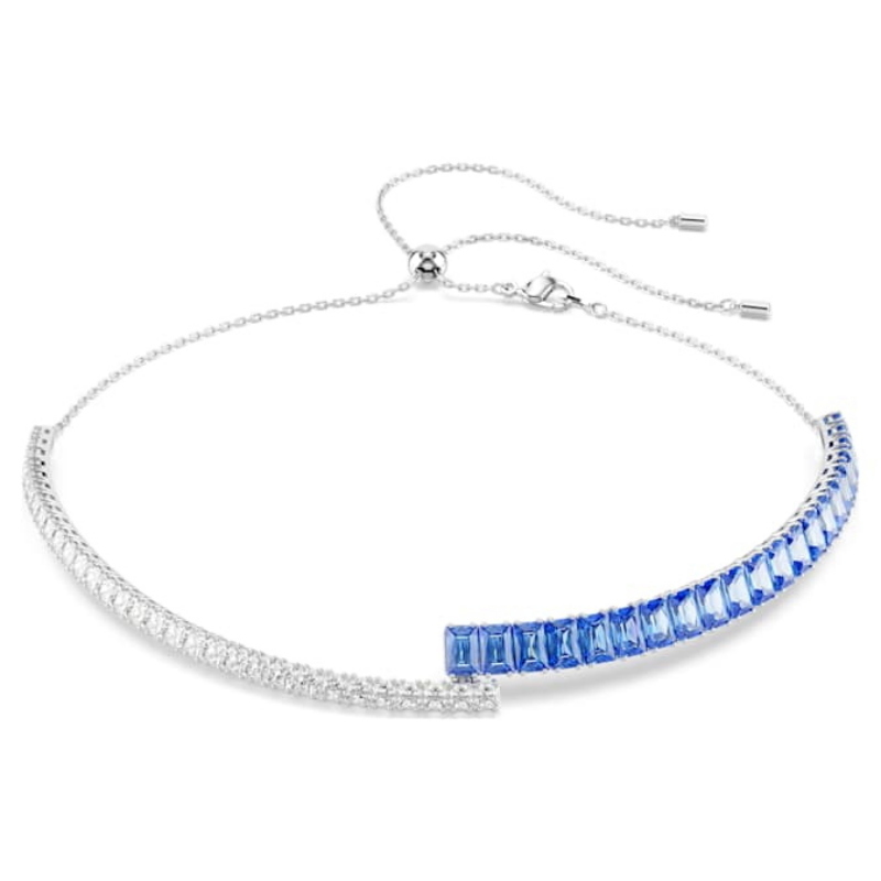 Swarovski 5722464 swarovski fashion piece - matrix girogola blu/rhs nuovo in scatola originale