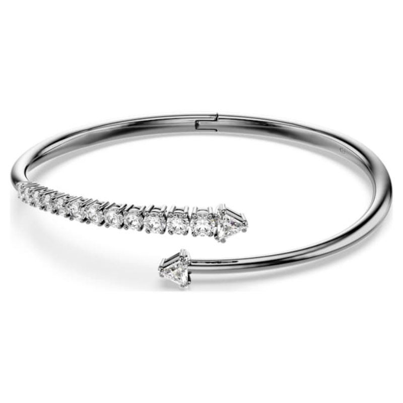 Swarovski 5723171 bracciale swarovski rigido / soft - bracciale rigido op whi/rus m nuovo in scatola originale