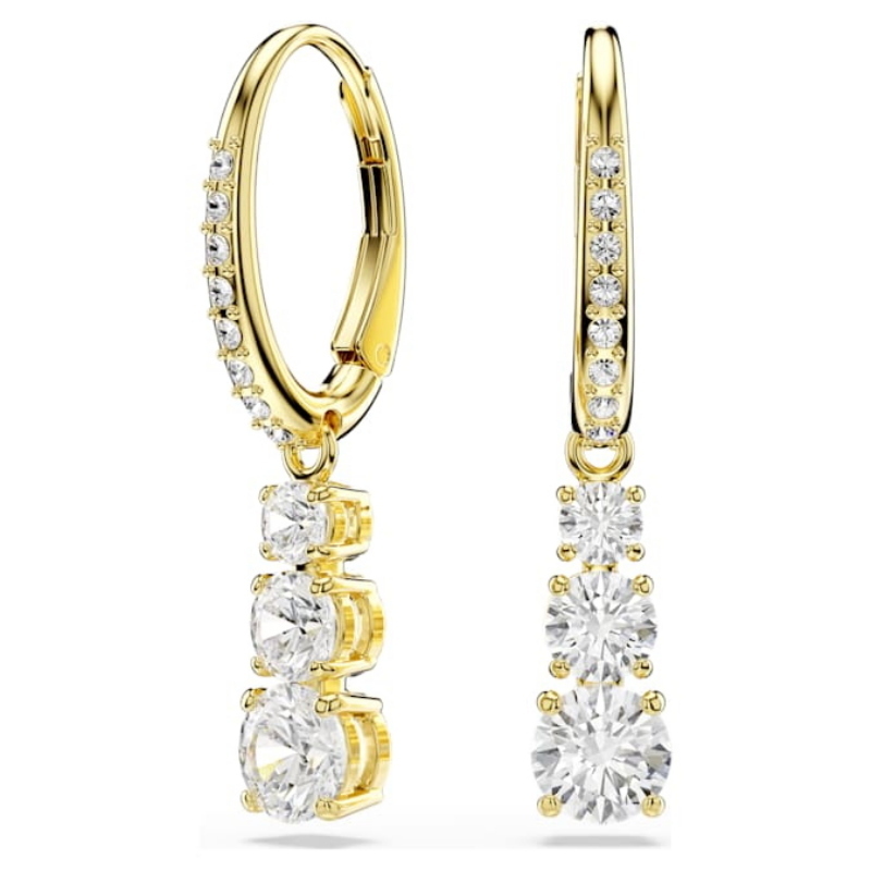 Swarovski 5723300 swarovski fashion piece - stilla orecchino a buco attract trilogy nuovo in scatola originale Swarovski 5723300 swarovski fashion piece - stilla orecchino a buco attract trilogy nuovo in scatola originale