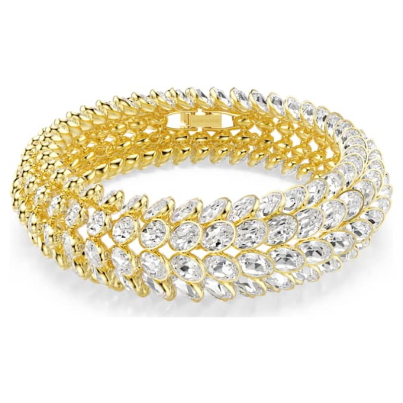 Swarovski 5723540 bracciale swarovski rigido / soft - bracciale cry/gos m nuovo in scatola originale
