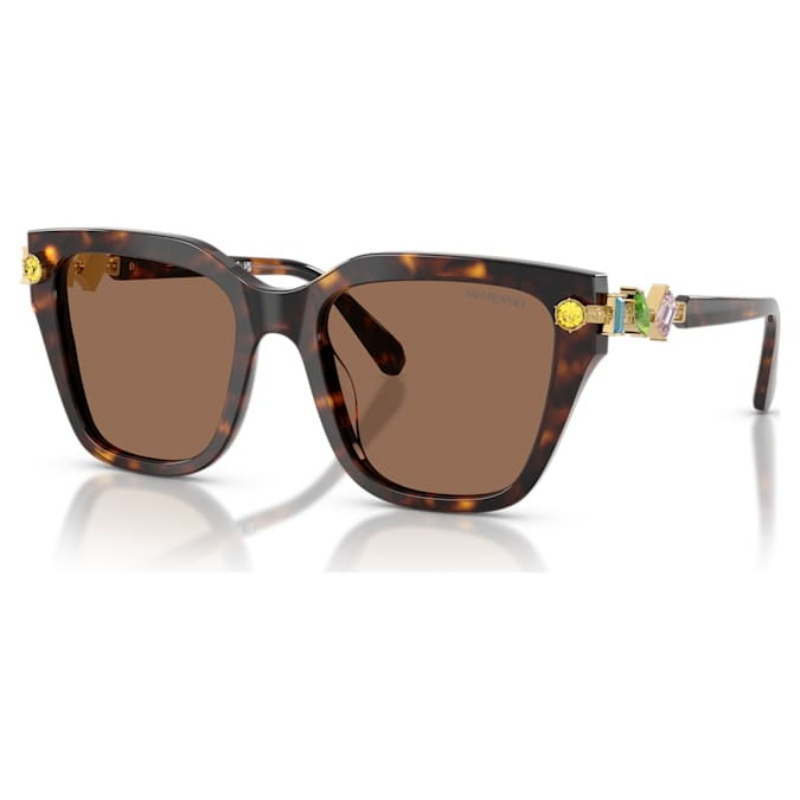 Swarovski 5724510 swarovski fashion piece - gema eyewear sk squared pindi/bro nuovo in scatola originale