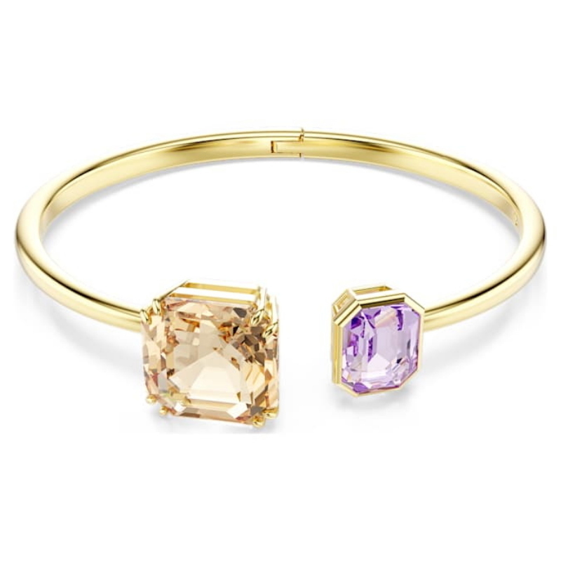 Swarovski 5725755 bracciale swarovski rigido / soft - bracciale rigido open mul/gos s nuovo in scatola originale