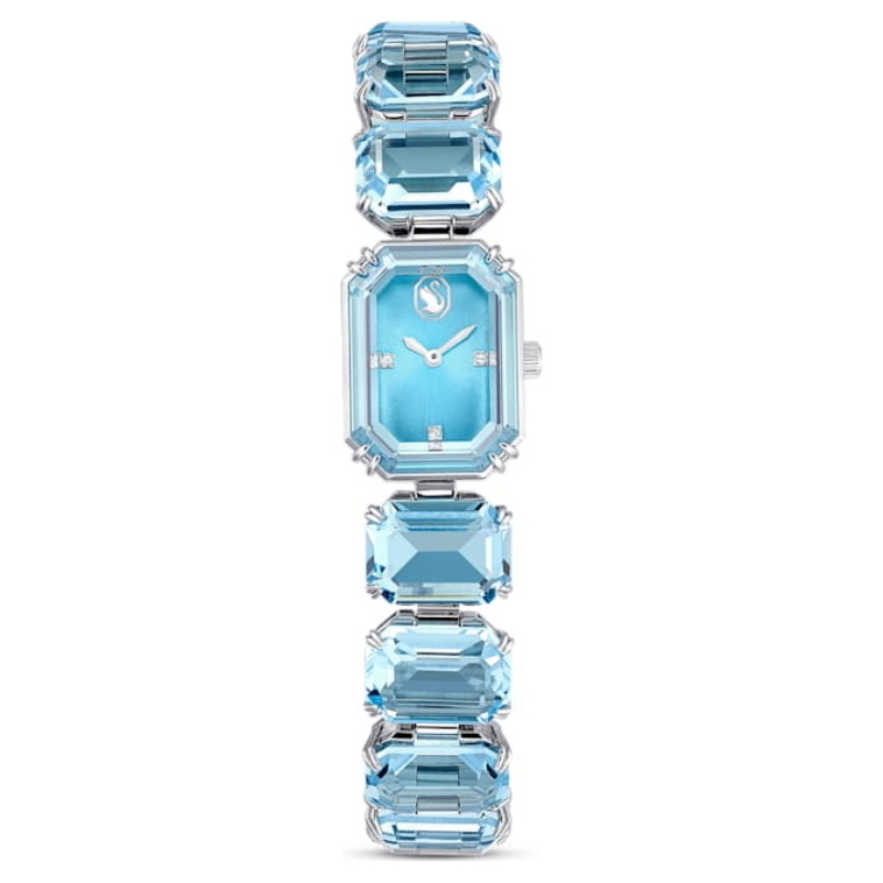 Swarovski 5729722 swarovski fashion piece - millenia mb lblue/lblue/sts nuovo in scatola originale