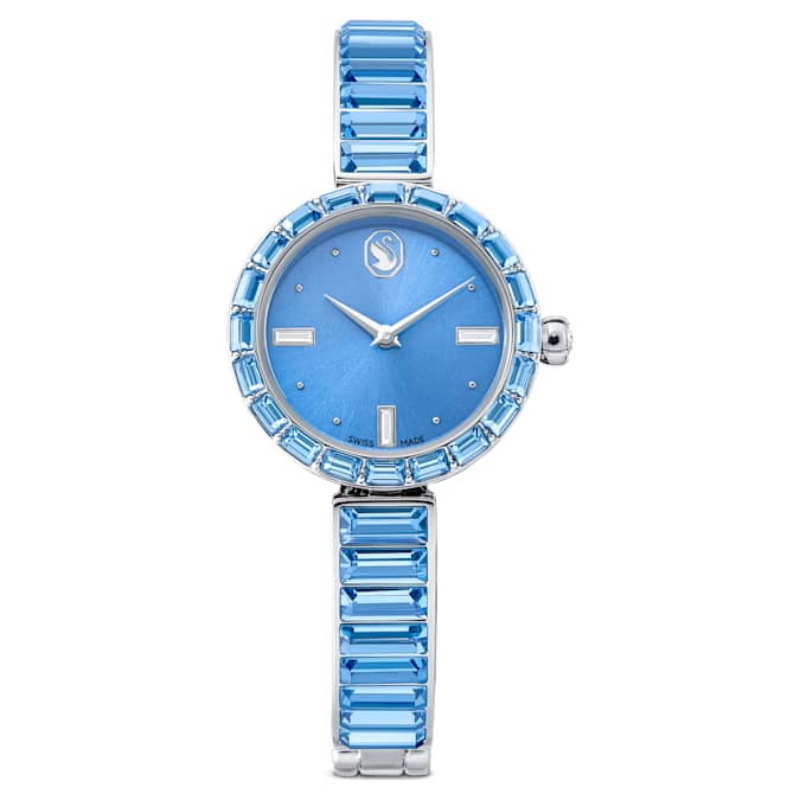 Swarovski 5730172 swarovski fashion piece - matrix mb sts/lblue/sts nuovo in scatola originale