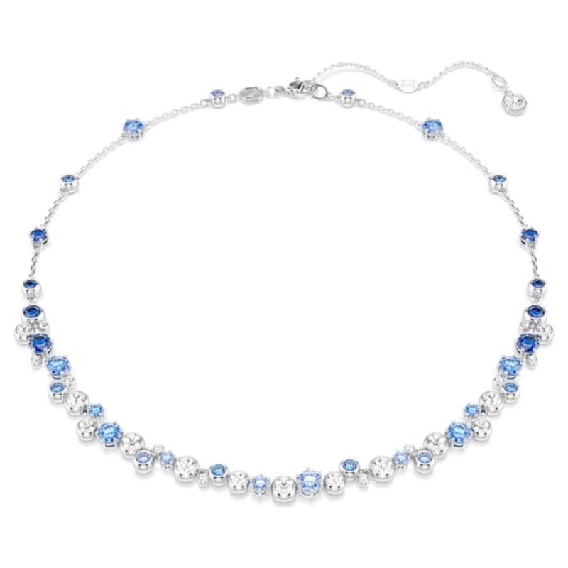 Swarovski 5732255 collana / set swarovski - all ard v blu/rhs nuovo in scatola originale