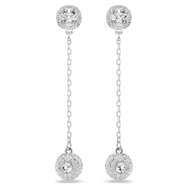 Swarovski 5732273 swarovski fashion piece - una orecchino a buco cre/rhs nuovo in scatola originale