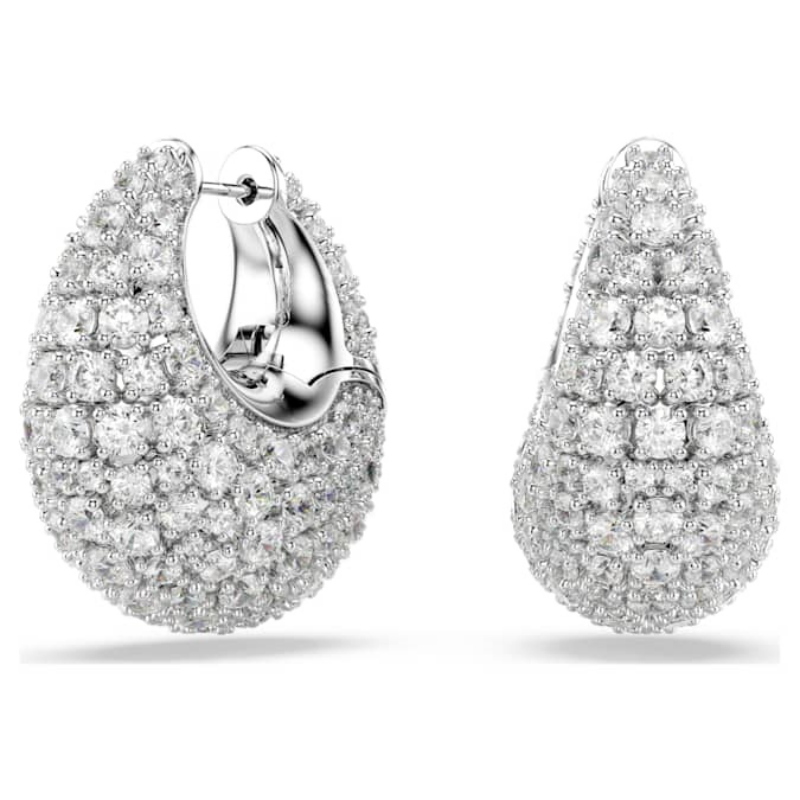 Swarovski 5732281 swarovski fashion piece - sublima orecchino a buco l white/rhs nuovo in scatola originale Swarovski 5732281 swarovski fashion piece - sublima orecchino a buco l white/rhs nuovo in scatola originale