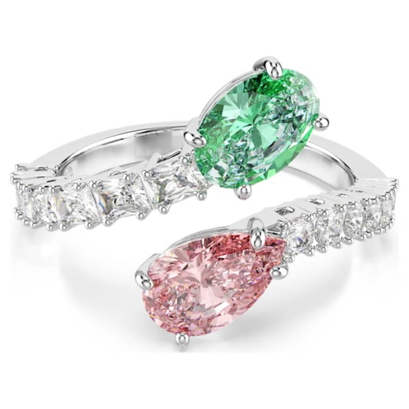 Swarovski 5737372 anello swarovski - anello open mul/rhs 55 nuovo in scatola originale