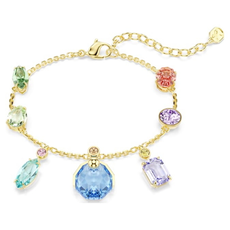 Swarovski 5737442 bracciale swarovski rigido / soft - bracciale dangling mul/gos nuovo in scatola originale
