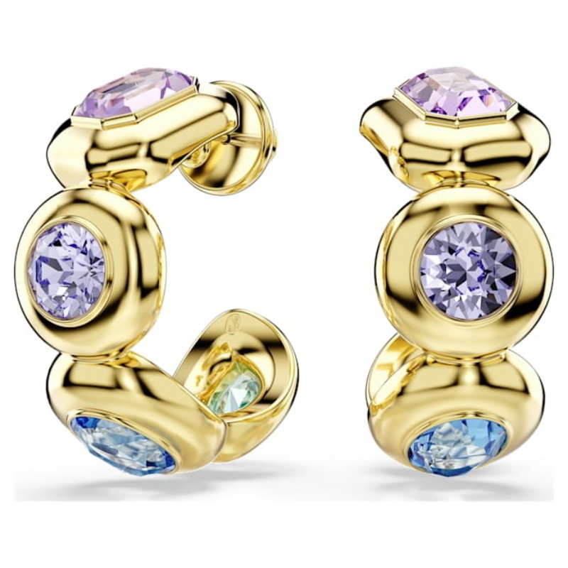 Swarovski 5737444 swarovski fashion piece - gema orecchino a buco hoop mul/gos nuovo in scatola originale Swarovski 5737444 swarovski fashion piece - gema orecchino a buco hoop mul/gos nuovo in scatola originale