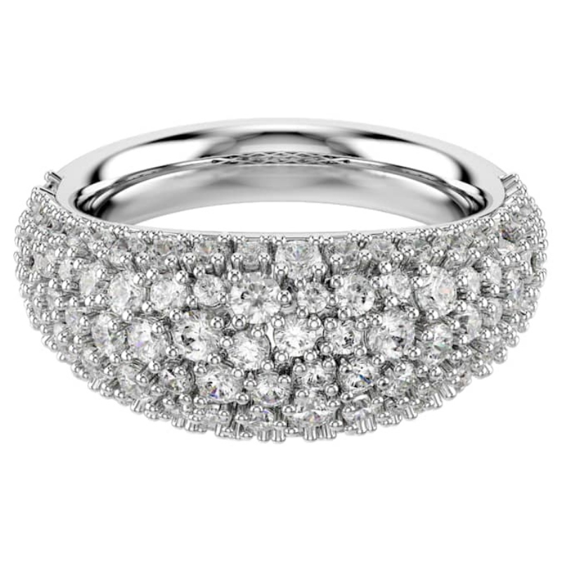 Swarovski 5737597 anello swarovski - anello /white/rhs 55 nuovo in scatola originale