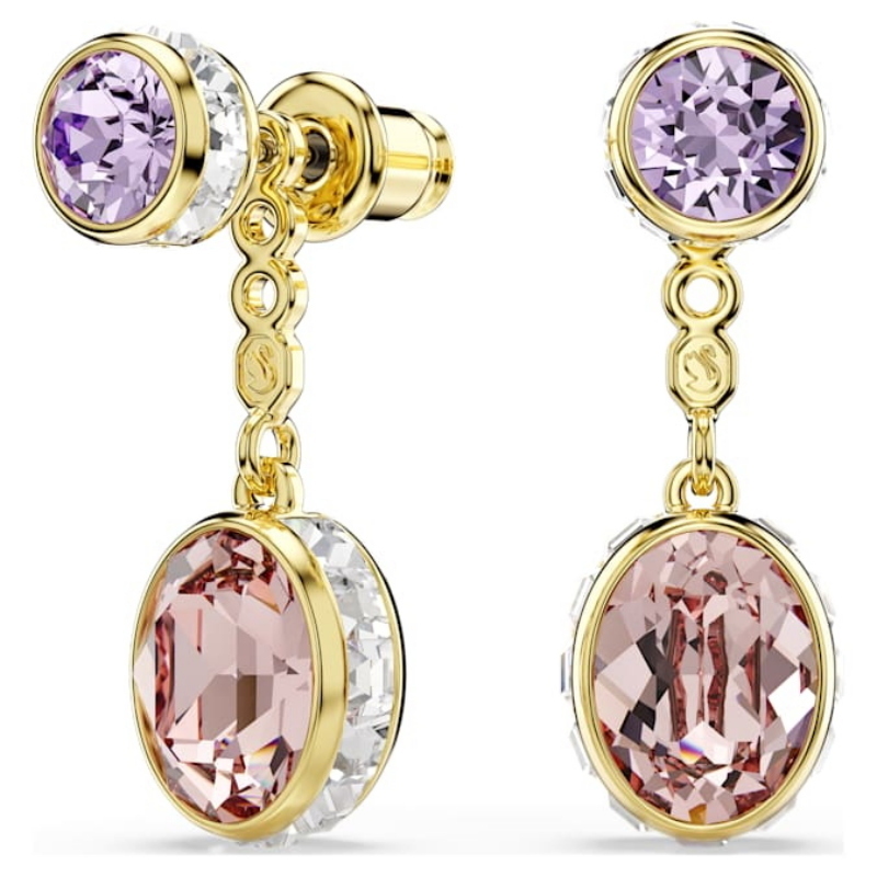 Swarovski 5738478 swarovski fashion piece - chroma orecchino a buco versatile studs nuovo in scatola originale