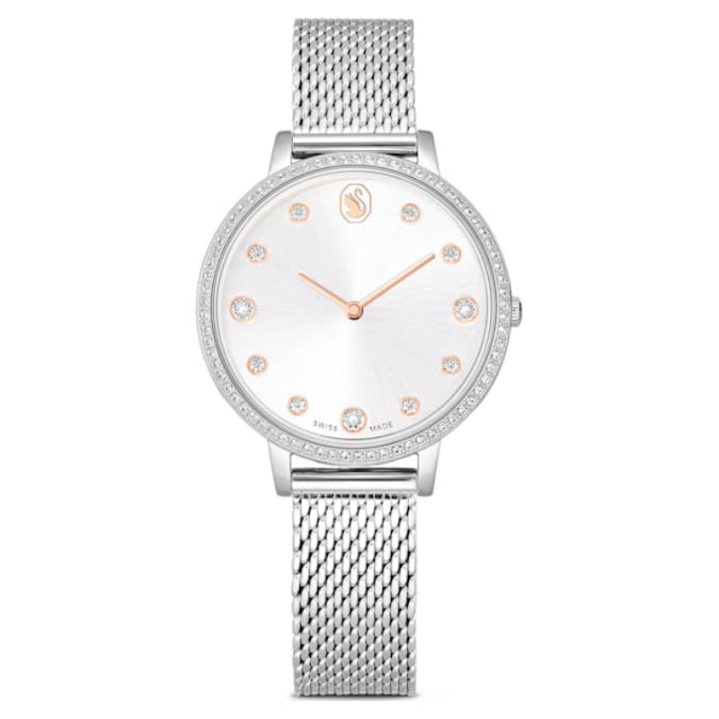 Swarovski 5740971 swarovski fashion piece - clarica ms sts/white/sts nuovo in scatola originale