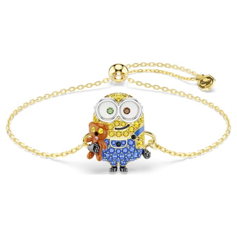 Swarovski 5743386 bracciale swarovski rigido / soft - bracciale bob yel/gos nuovo in scatola originale