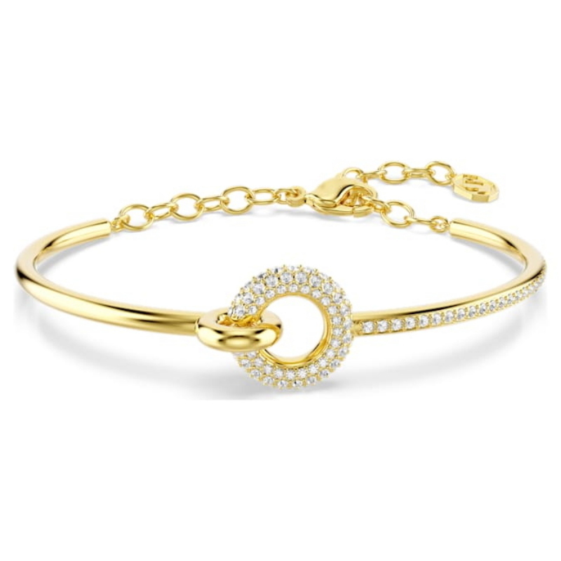 Swarovski 5743568 bracciale swarovski rigido / soft - soft cre/gos nuovo in scatola originale