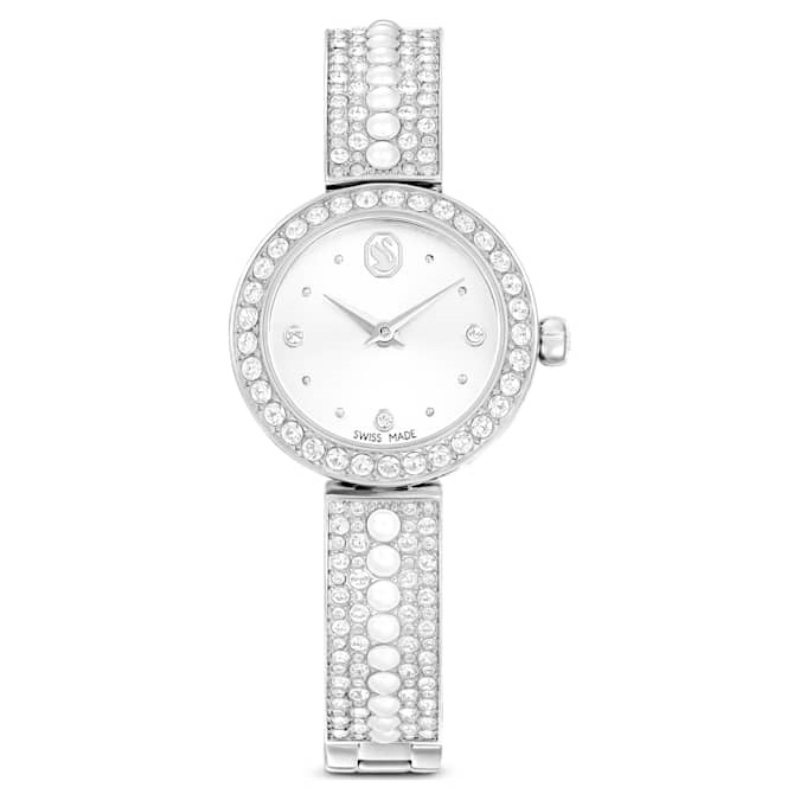 Swarovski 5743680 swarovski fashion piece - matrix mb sts/white/sts nuovo in scatola originale