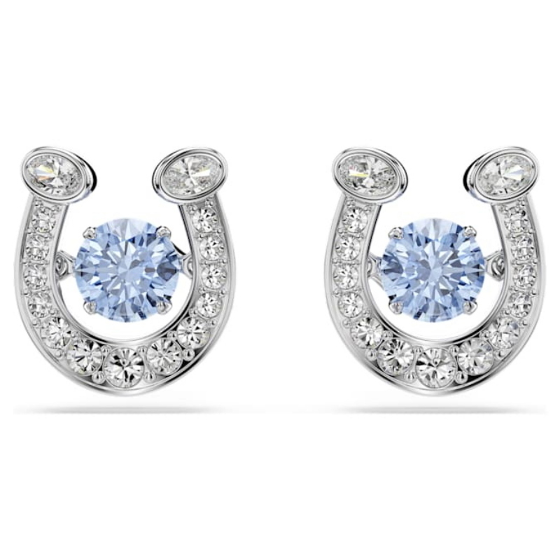 Swarovski 5746563 swarovski fashion piece - symbolica orecchino a buco blu/rhs nuovo in scatola originale Swarovski 5746563 swarovski fashion piece - symbolica orecchino a buco blu/rhs nuovo in scatola originale