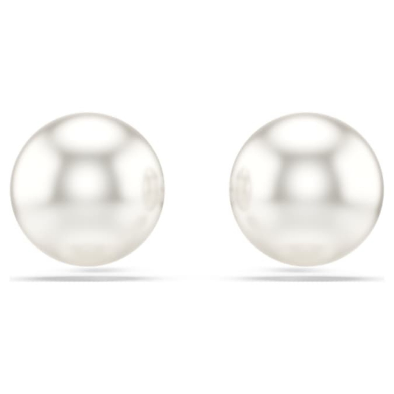 Swarovski 5747752 swarovski fashion piece - matrix orecchino a buco pearl whi/rhs nuovo in scatola originale Swarovski 5747752 swarovski fashion piece - matrix orecchino a buco pearl whi/rhs nuovo in scatola originale