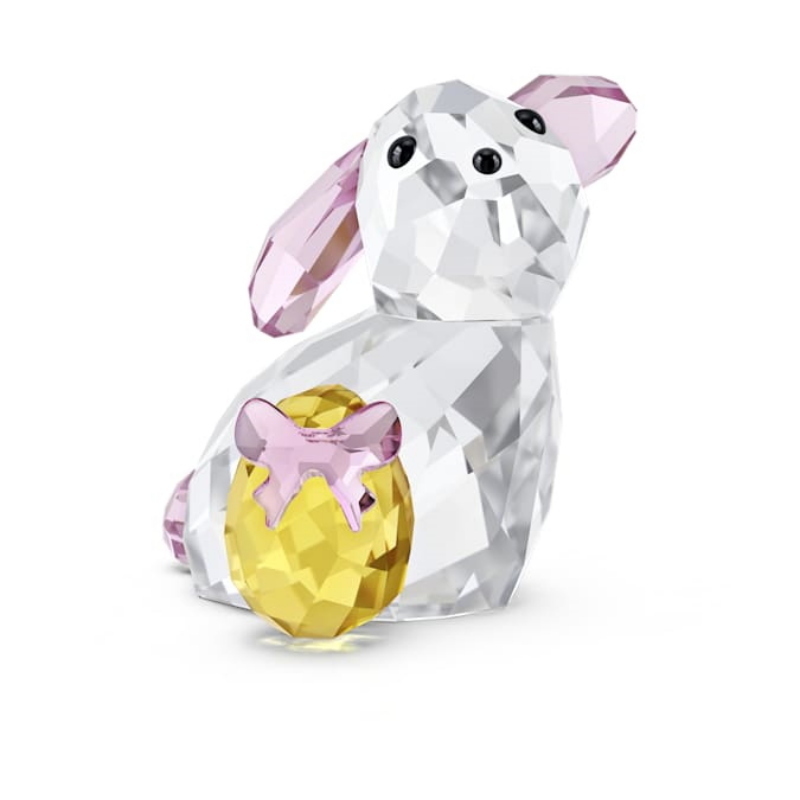 Swarovski 5748249 swarovski fashion piece - idyllia bunny and egg nuovo in scatola originale