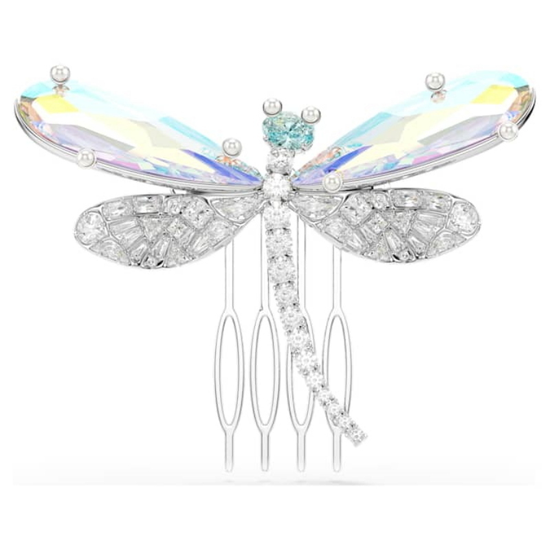 Swarovski 5749193 swarovski fashion piece - 2026 capsule spilla pettinino gretc/rhs nuovo in scatola originale
