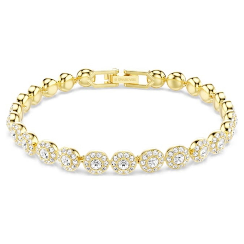 Swarovski 5749386 bracciale swarovski rigido / soft - bracciale s cry/gos nuovo in scatola originale