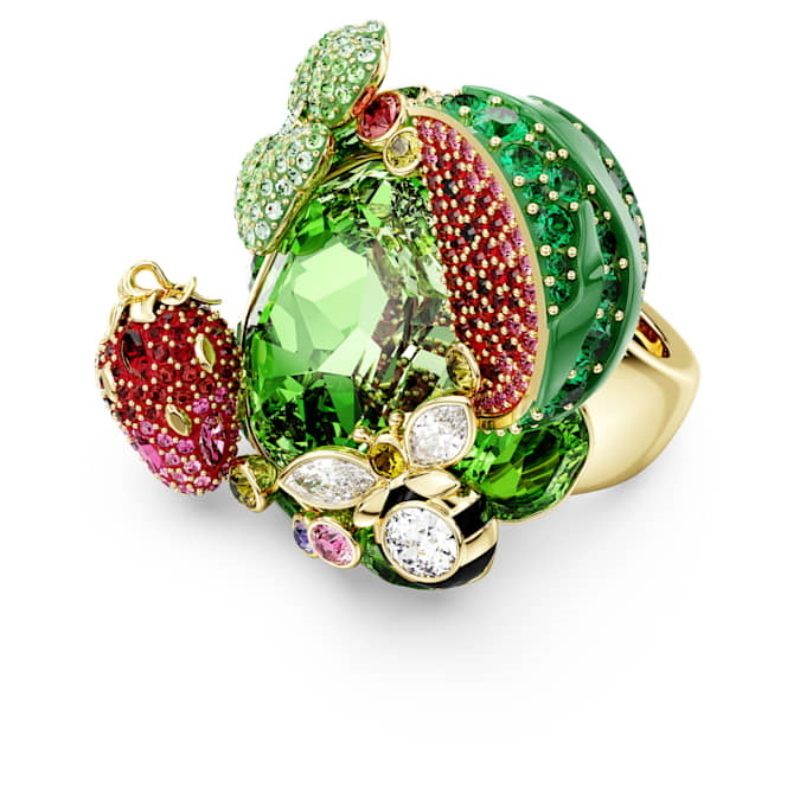 Swarovski 5751740 anello swarovski - anello mul/gos 55-60 nuovo in scatola originale