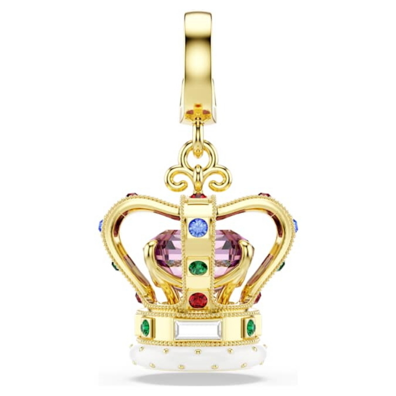 Swarovski 5753019 swarovski fashion piece - minions charm piccolo crown amet/gos nuovo in scatola originale Swarovski 5753019 swarovski fashion piece - minions charm piccolo crown amet/gos nuovo in scatola originale