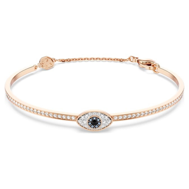 Swarovski 5754139 bracciale swarovski rigido / soft - soft mul/ros l nuovo in scatola originale