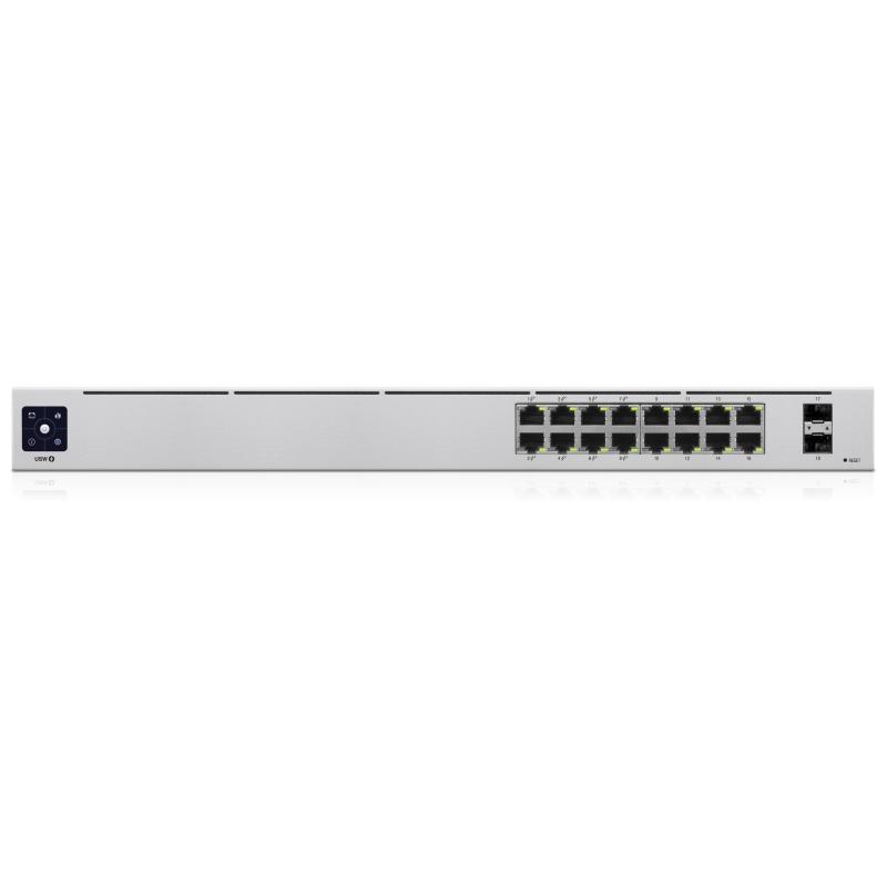 Switch 16p gigabit di cui 8p poe+ 2 p uplink ubiquiti Switch 16p gigabit di cui 8p poe+ 2 p uplink ubiquiti