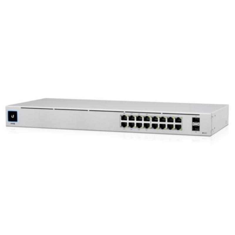 Switch 16p lan gigabit ubiquiti usw-16-poe gen.2 8p poe+ 8p gigabit rj45 - 2p 1g sfp Switch 16p lan gigabit ubiquiti usw-16-poe gen.2 8p poe+ 8p gigabit rj45 - 2p 1g sfp