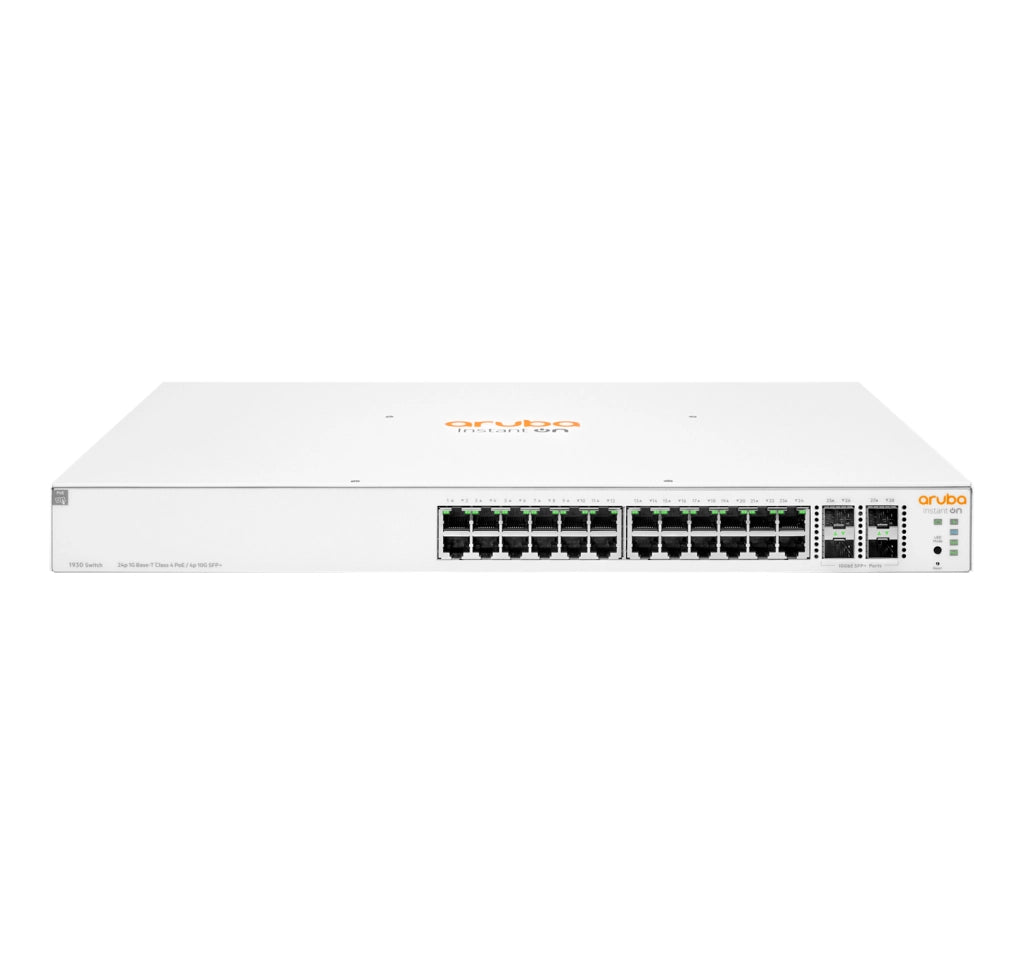 SWITCH 24P GIGABIT POE 4SFP+ 370W ARUBA HPE SWITCH 24P GIGABIT POE 4SFP+ 370W ARUBA HPE