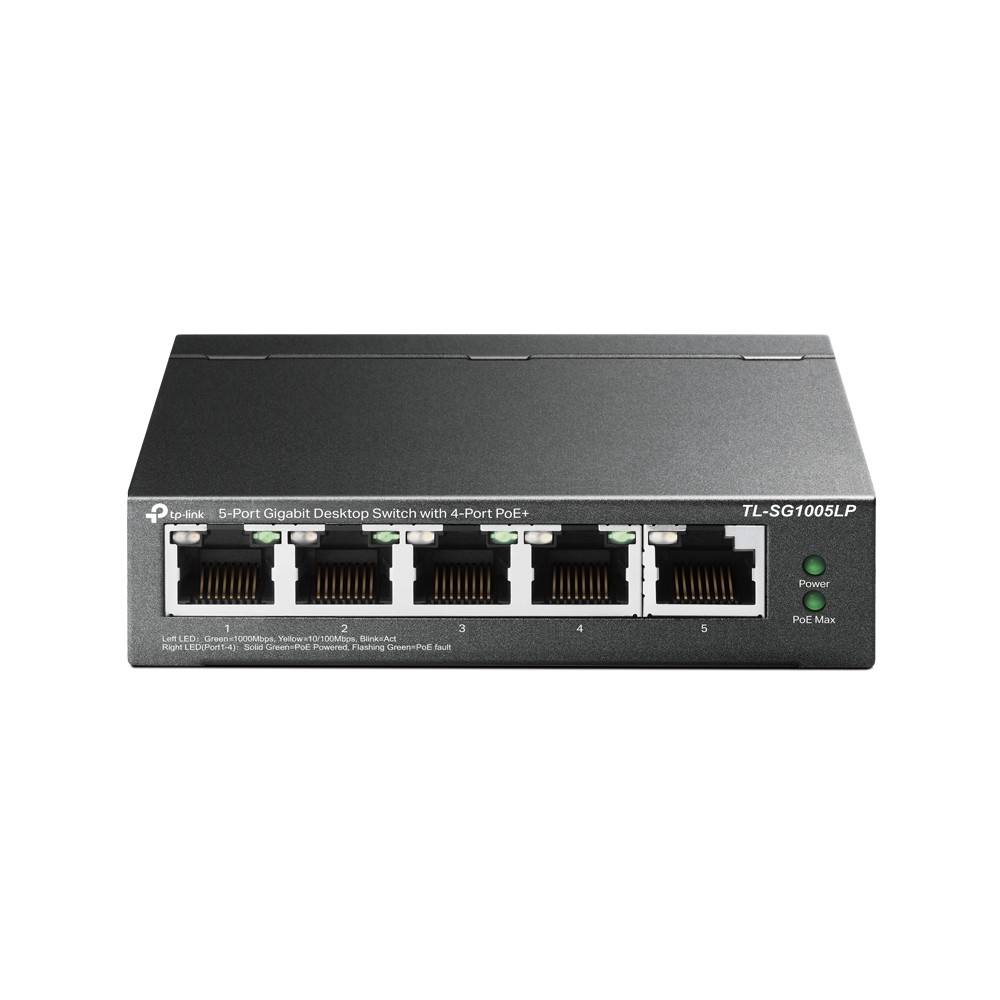 Switch 5P 10/100Mbps Di Cui 4P Poe 40W Poe Power Plug And Play