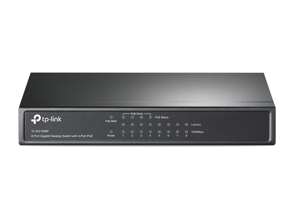 Switch 8P Gigabit Di Cui 4P Poe Tpl Ink