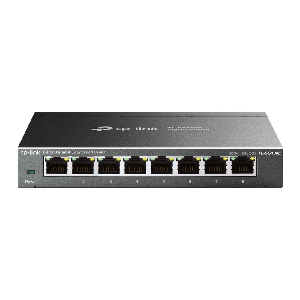 Switch 8P Gigabit Easy Smart Mtu/Po Rt/Tag-Based Vlan