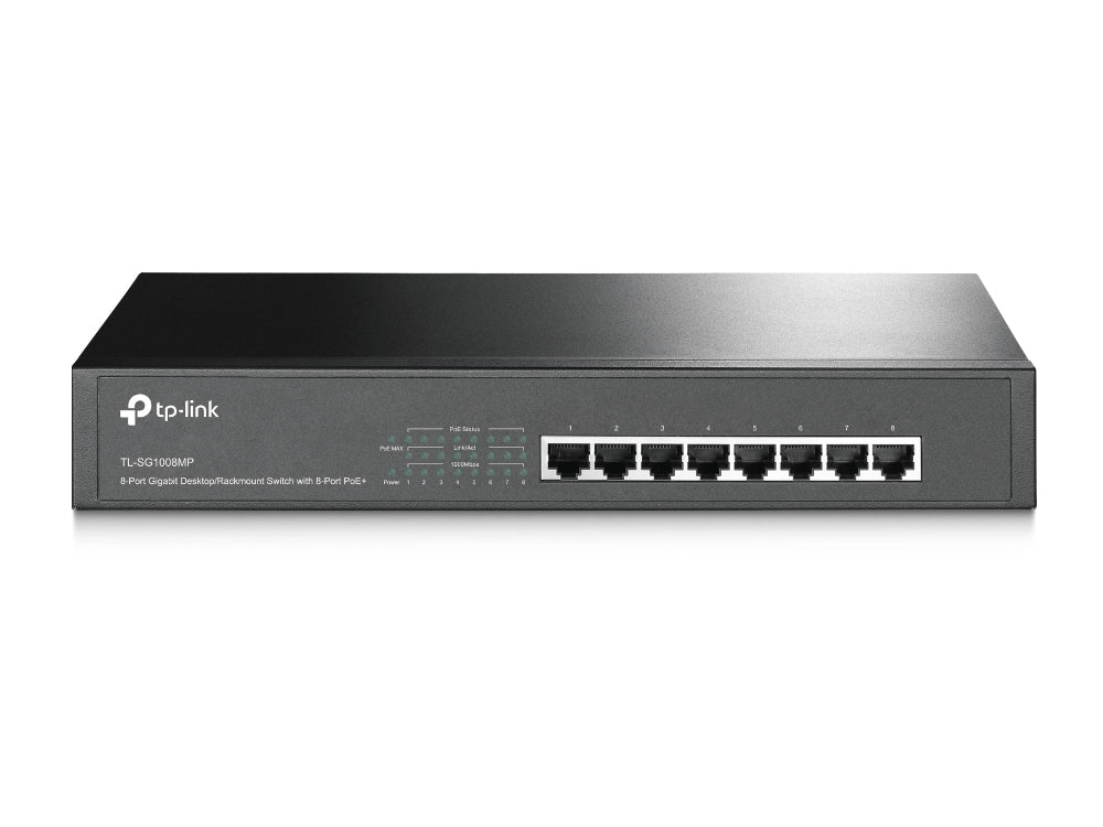 SWITCH 8P GIGABIT POE+ 8P GIGABIT RJ45/126W POE POWER SWITCH 8P GIGABIT POE+ 8P GIGABIT RJ45/126W POE POWER