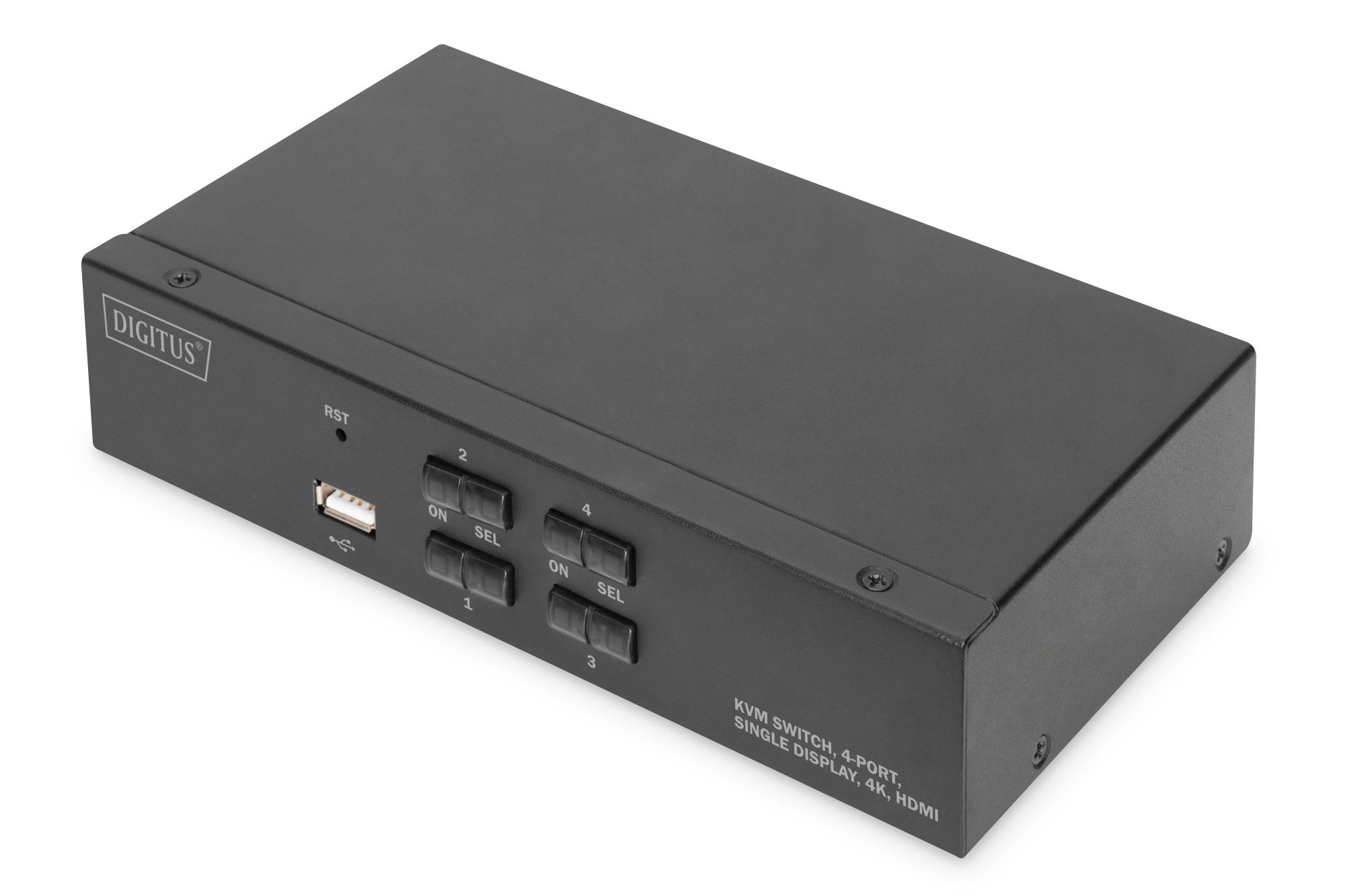 Switch Kvm 4 Porte 4K 1 Schermo Hdmi® Usb