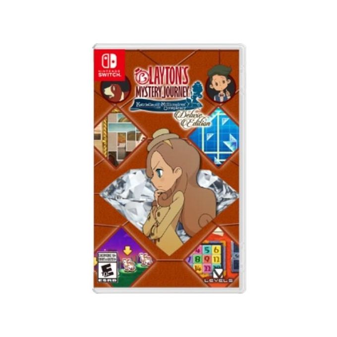 SWITCH Layton's Mystery Journey Katrielle e il Complotto dei Milionari Deluxe Edition PEGI 7+ 10002089