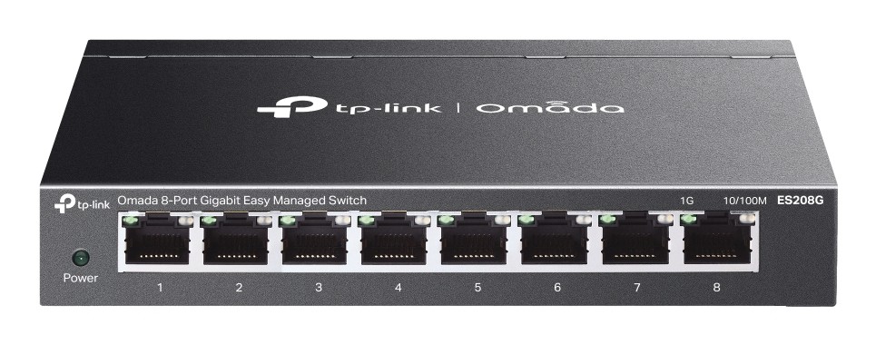 Switch Omada 8-Portgb Easy Managed 8Xgb Rj45P Desktop Steel Integ Sdn