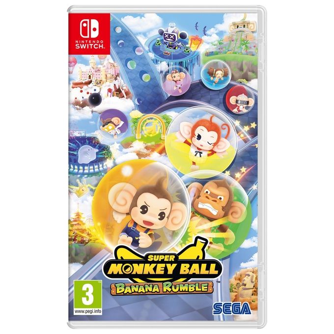SWITCH Super Monkey Ball Banana Rumble PEGI 3+ NIN10013819