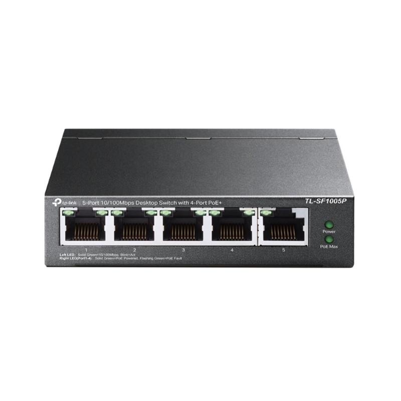 SWITCH TP-LINK TL-SF1005P switch POE, 5 porte, 10/100 Mbit / s