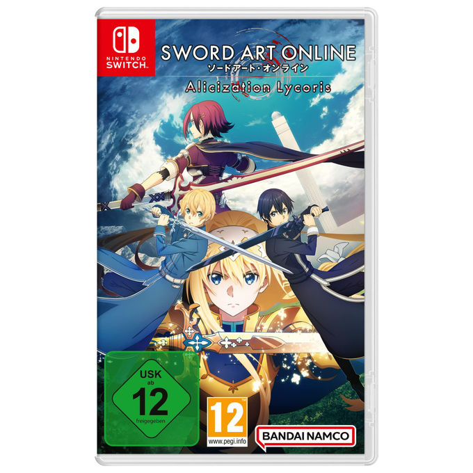 Sword Art Online Alicization Lycoris videogioco JRPG per Nintendo Switch Bandai Namco Sword Art Online Alicization Lycoris videogioco JRPG per Nintendo Switch Bandai Namco