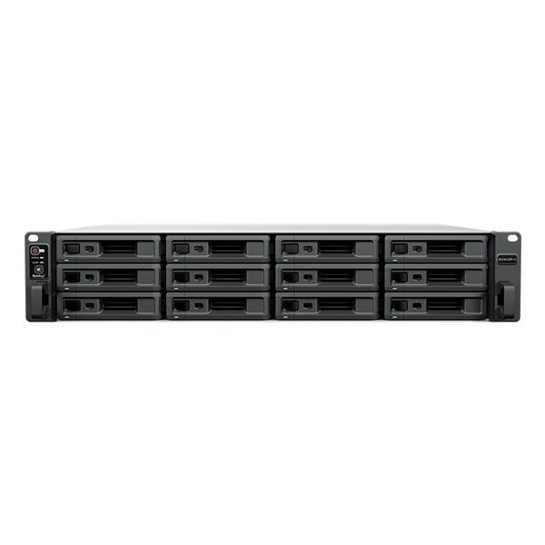 Synology 12BAY Rs Plus Quad-Core Amd V1780B 8GB DDR4 2XPSU RS2423RP+II